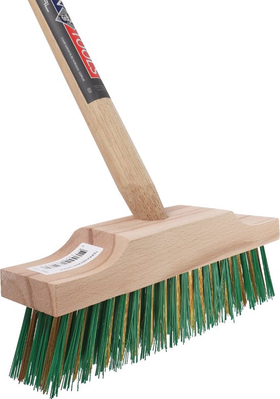 Talen Tools - Terrasbezem - Groot - Staal - Compleet van Merkloos	