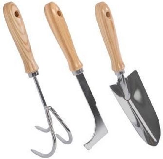 Talen Tools - Tuingereedschap - 3-delig - Verzinkt staal van Talen Tools