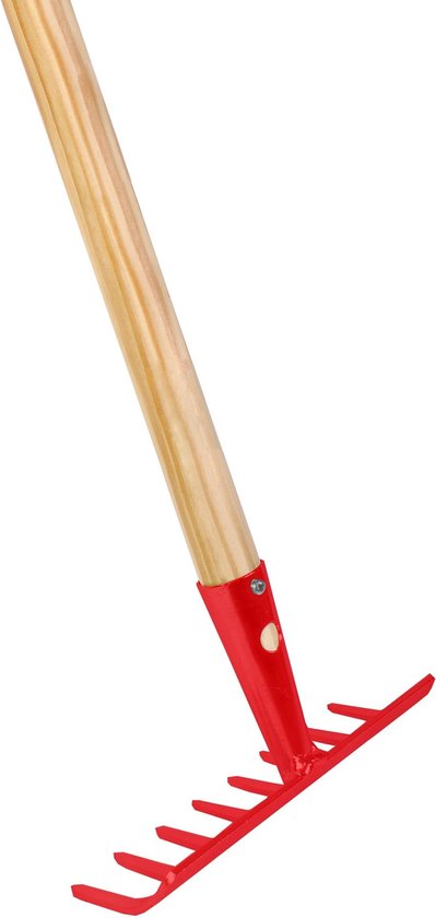 Talen Tools – Tuinhark – 8 tanden – Gecoat – Essenhouten steel – 140 cm van Talen Tools