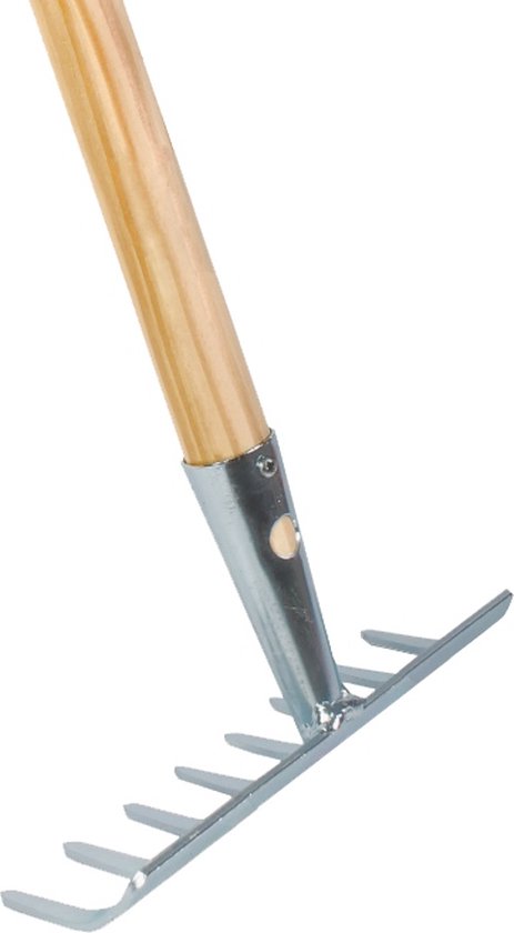 Talen Tools - Tuinhark - 8 tanden - Verzinkt - Steel 160 cm - Compleet van Talen Tools