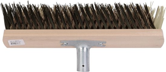 Talen Tools - X-bezem - Binnen - 40 cm - Creme/Zwart - Zonder steel van Talen Tools