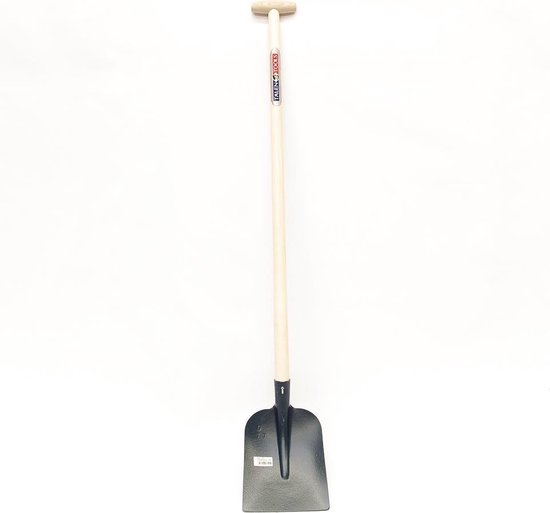 Talentools Betonschop met houten steel 110cm blad 350 x 220mm van TalenTools