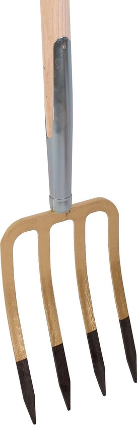 TalenTools Spitvork 4-tands zwaar 85cm steel van TalenTools