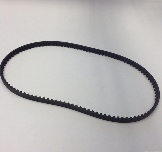 Tandriem Grasmaaier - V-snaar - Gazon Onderhoud - Hoge Kwaliteit Replica - 2 stuks - Zwart