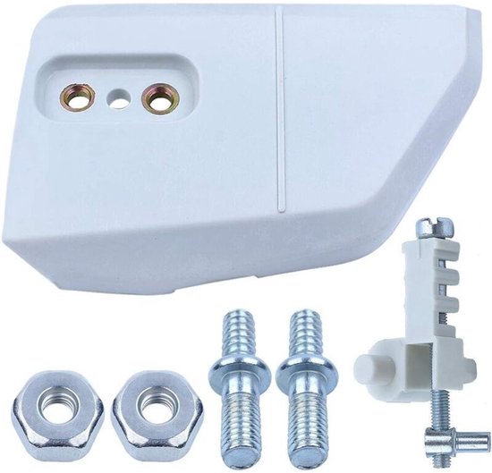 Tandwielafdekking met kettingspanner voor STIHL kettingzaag MS170 MS180 017 018 MS210 MS230 MS250 021 023 025, ADEFOL kettingafdekking + spanner + tapeind en moer 6 in 1 van Merkloos	