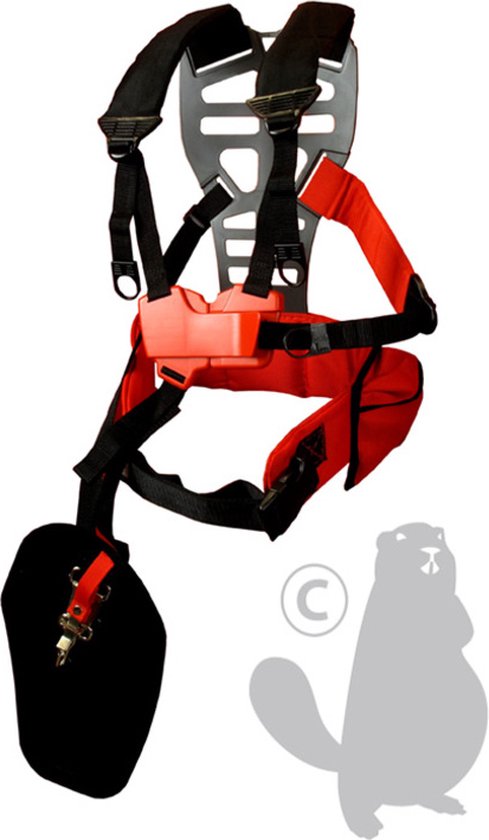 Tecomec - Professioneel harnas - voor bosmaaier - 3 quick release systemen van TECOMEC