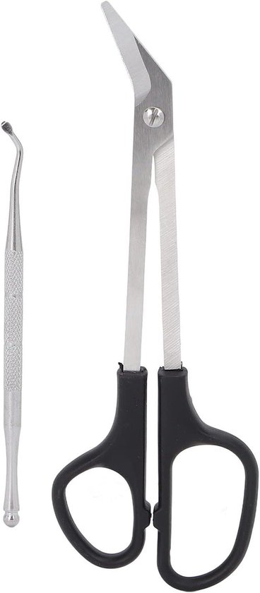 Teennagelschaar met lange steel voor volwassenen en ouderen, ergonomisch ontwerp van Merkloos	