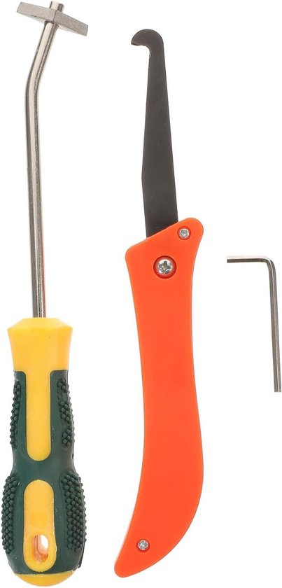 Tegels Voegenverwijderaar Kit - Kitverwijderaar Voegenkrabber - Kit en voegen verwijderen - Comfortabele Grip Precisie - 2 Stuks - Diverse kleuren