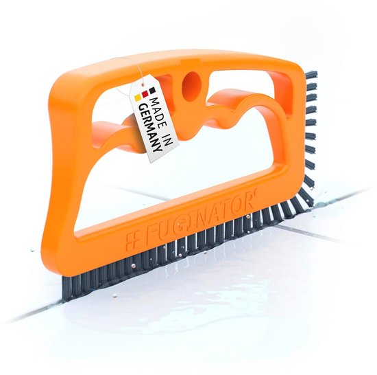 Tegelvoegenborstel Oranje/Grijs - Perfect voor Schone Voegen van PéBéO