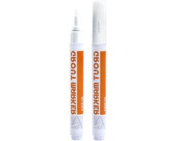 Tegelvoegenstift - Voegenpen Reparatie - Voegen Herstellen - Sneldrogend Waterdicht - 14 cm - Wit