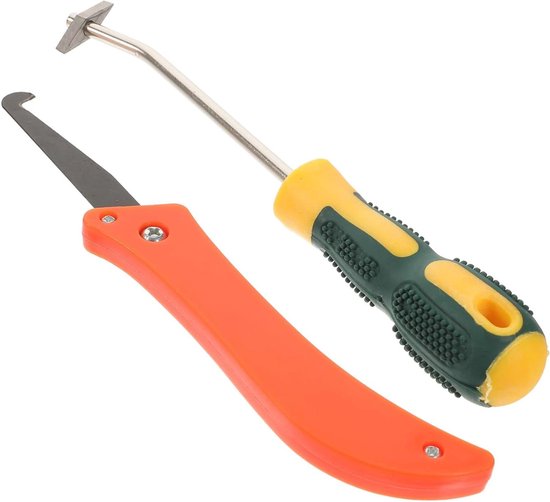 Tegelvoeggereedschap Set - Voegreiniger Kitverwijderaar - Voegen Verwijderen - Superhard Wolfraamstaal - 122 Gram - Diverse kleuren