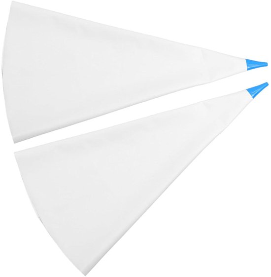 Tegelvoegzakken - Mortelzakken Voegmiddelzakken - Metselwerk Afwerken - Robuuste PVC Constructie - 60 x 32 cm - Wit