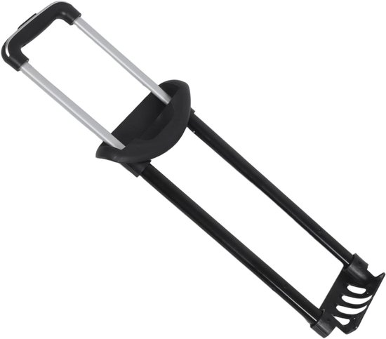 Telescoop Handvat - Koffer Handgreep - Reisbagage Reparatie - Verstelbaar Ontwerp - 72 cm - Zwart