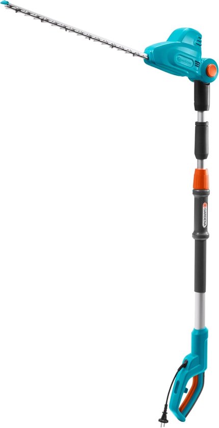 Telescoop heggenschaar - Snoeischaar steel - Hoge takken snoeien - Kantelbare kop - 48 cm blad - Bruin van Merkloos	