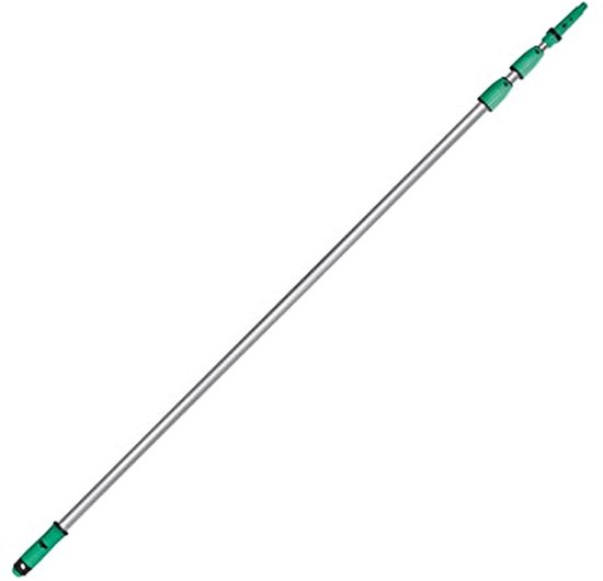 Telescoopstang - Uittrekstang - Ramen Reinigen - Veilig Werken - 450 cm - Zwart