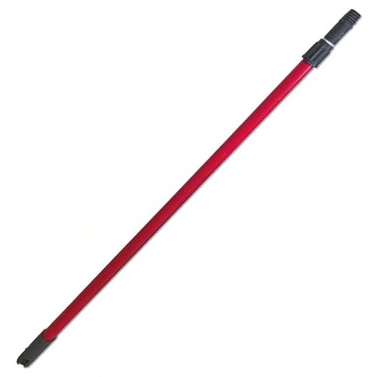 Telescoopsteel voor Universele Bezem - Uittrekbaar van 77 tot 150 cm - Ergonomisch en Slijtvast van Merkloos	
