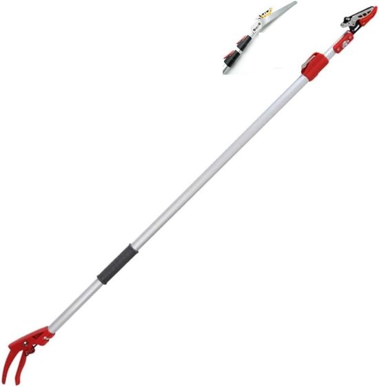 Telescopic Pruning Shears with Rose Shears and Branch Saw Blade - Flower Shears Pruning Lopper 130 to 220 cm van AIRAJ