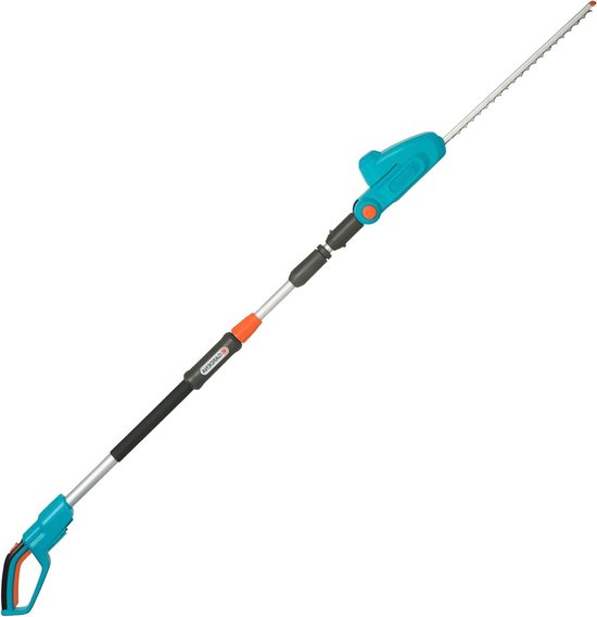 Telescopische accuheggenschaar 3 meter bereik 42cm zaaglengte zonder accu - kantelbare snoeikop 14732-55 Heggenschaar van GARDENA