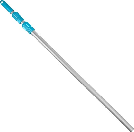 Telescopische Aluminium Zwembadpaal 2.8 Meter voor Stofzuiger en Schepnet