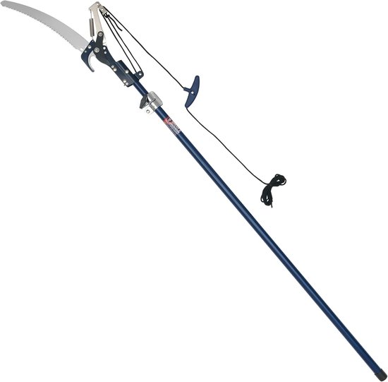 Telescopische boomsnoeischaar met bypass-takkenzaag voor takken tot 30 mm van Flores.