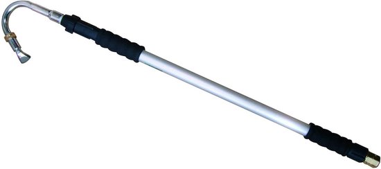 Telescopische Dakgootreiniger - Gootreiniger Arm - Dakgoten Schoonmaken - Verstelbare Arm - 1.7 Meter - Zilver