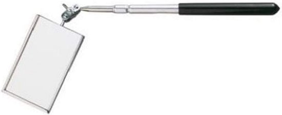 Telescopische Glazen Inspectiespiegel 3-1/2 Inch - 11-1/2 Inch Uitrekbaar van Merkloos	