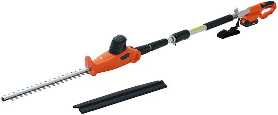 Telescopische Heggenschaar 20V - Elektrische Snoeischaar met Kopermotor en Uitschuifbare Lengte