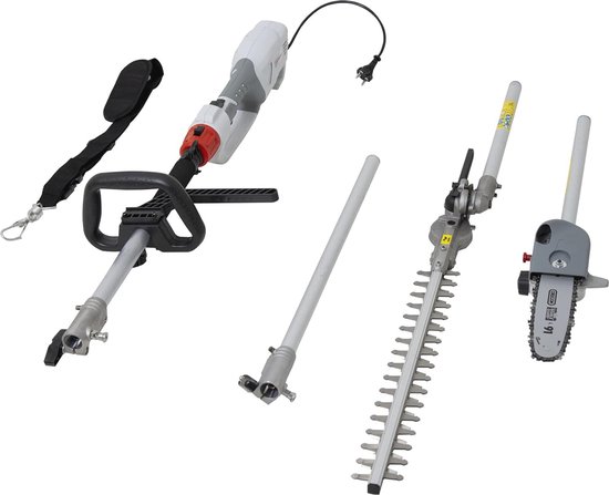 Telescopische Heggenschaar en Hoogsnoeier 2-in-1 tot 4m - Ergonomisch en Krachtig van T