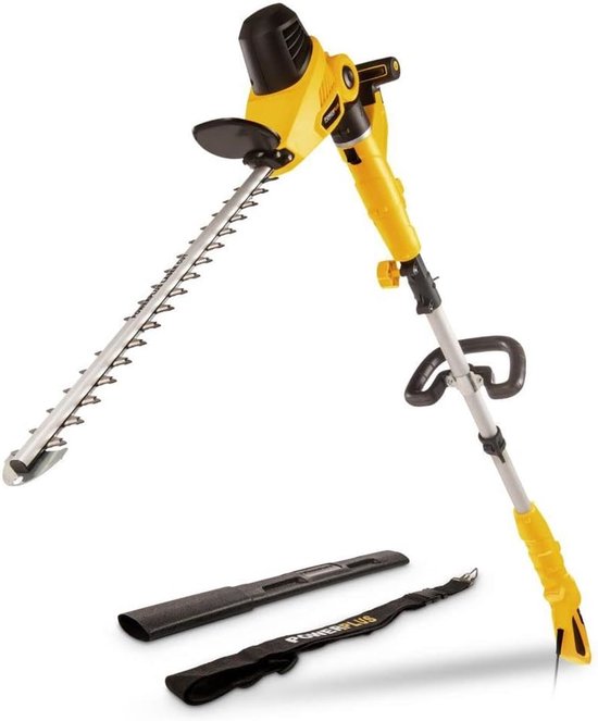 Telescopische Heggenscharen 750 W met Elektronische Snelheidsregeling en Snijdikte tot 24 mm van Powerplus