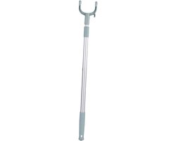 Telescopische Kledingstang - Waslijn Stok Droogstang - Kleding Ophangen - Verstelbaar Aluminium - 110 cm - Blauw