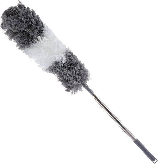 Telescopische Microvezel Plumeau - Extra Lang en Wasbaar voor Hoge Plafonds en Ventilatorreiniging van Merkloos	