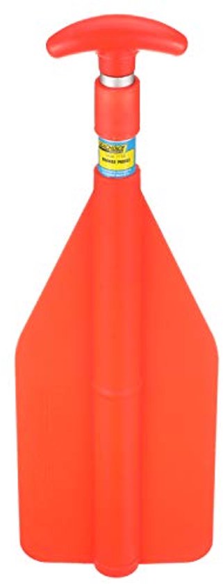 Telescopische Peddel voor Watersport - Verstelbaar van 20 tot 45 Inch - Heldere Oranje Kleur van Merkloos	