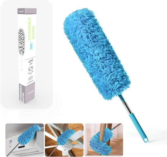 Telescopische Plumeau - Ragebol – Uitschuifbaar - Schoonmaak van Merkloos	