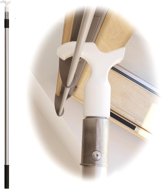 Telescopische Raamopener Stang voor Velux Dakramen en Jaloezieën, 2 Meter van Merkloos	