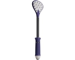 Telescopische rugkrabber - Uittrekbare handgreep - Jeuk verlichten - Verstelbare lengte - 27 cm - Zwart