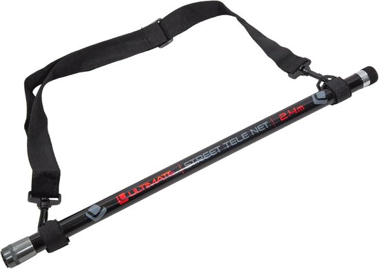 Telescopische Schepnetsteel 2,40m voor Streetfishing van Merkloos	