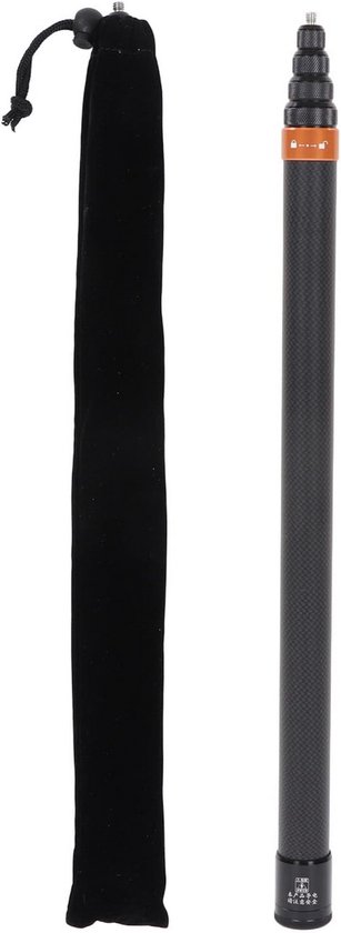 Telescopische Selfie Stick 44-300cm voor Actiecamera's - Lichtgewicht & Onzichtbaar van Insta360