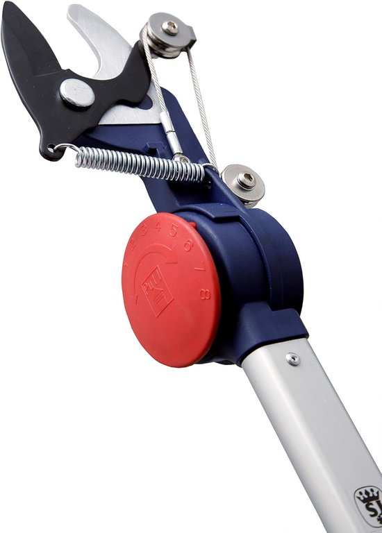 Telescopische Snoeier - Hoge Snoeischaar - Snoeien op hoogte - Verstelbare kop - 3370 mm bereik - Aluminium