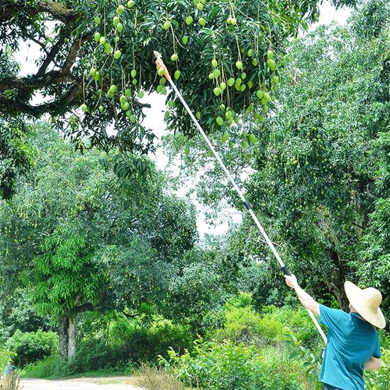Telescopische Snoeischaar - Boom Snoeischaar - Takken Snel Snoeien - Lichtgewicht Aluminium - 1.4 tot 3 meter van Merkloos	