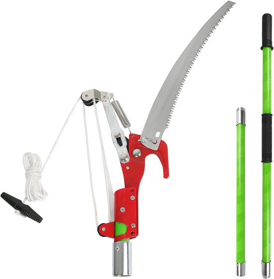Telescopische Snoeischaar met Zaag - Verstelbaar tot 8m - Takken Snoeien en Hoge Takken Knippen van Talen Tools