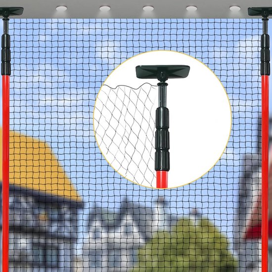 Telescopische Spanstang voor Kattennet Balkon, 300 cm, Zonder Boren