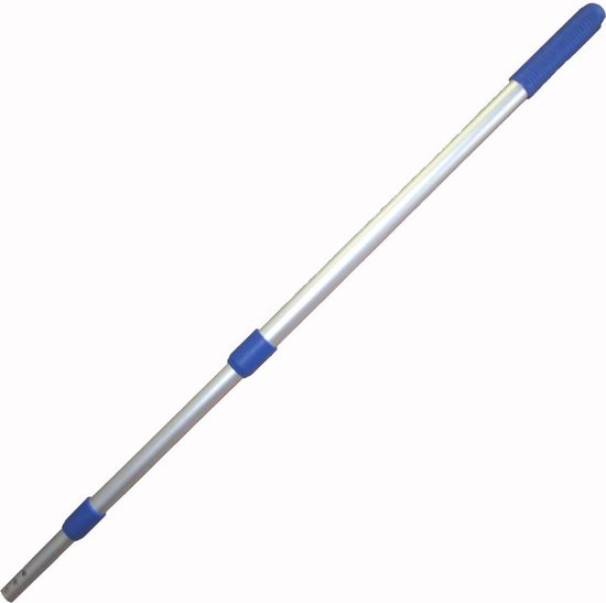 Telescopische steel 3 x 0,60 m voor mopframes met 3 gaatjes type G van T