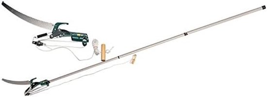 Telescopische steel - Uitschuifbare stok - Snoeien op hoogte - Verstelbaar tot 2.5m - 2.5 meter - Aluminium