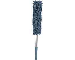 Telescopische stofdoek - Stoffenwisser plumeau - Stof verwijderen - Statische adsorptie - 60 tot 80 cm - Marineblauw