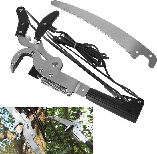 Telescopische Takkenschaar met Zaag - 2-in-1 Boomzaag voor Tuinieren van Talen Tools