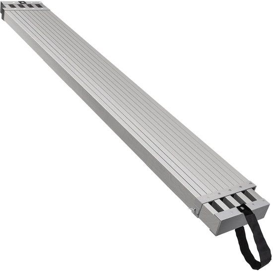 Telescopische werkplank - Steigerplank aluminium - Werkzaamheden uitvoeren - Verstelbaar bereik - 274-457 m - Aluminium