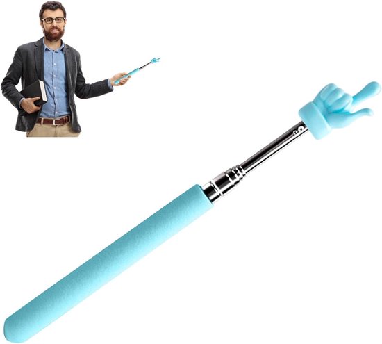 Telescopische wijzer - Presentator stok - Klaslokaal lesgeven - Schattig hand ontwerp - Uit te schuiven tot 55cm - Niet gespecificeerd