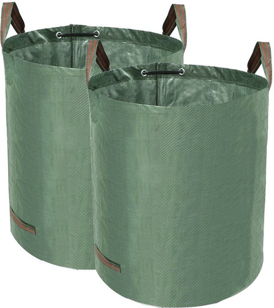 TerCasa tuinafvalzak - groen - PP - 272 liter - 67x76 cm - 2 stuks - JU-998002 van TerCasa