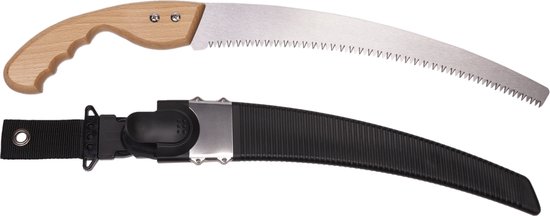 TerCasa tuinzaag - gebogen - blad 33 cm - met kunststof houder - JU-998500 van TerCasa