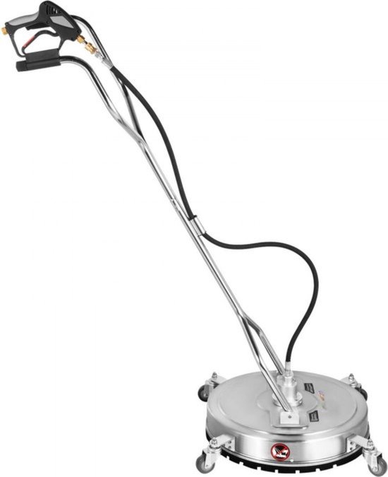 Terrasreiniger - 51cm - RVS - Hogedruk - 2 mondstukken van Kranzle